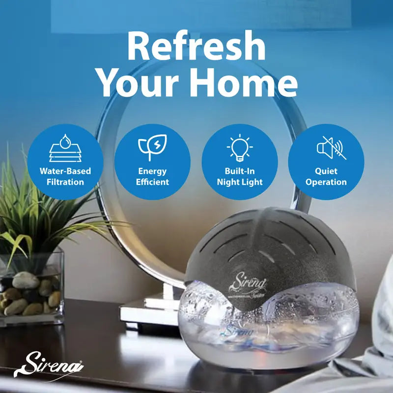 ✨ Premium Air Purifier with Water Filtration & Essential Oil Aromatherapy for a Fresher, Cleaner Home