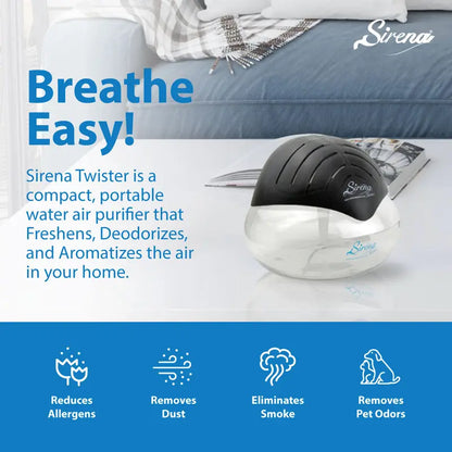 ✨ Premium Air Purifier with Water Filtration & Essential Oil Aromatherapy for a Fresher, Cleaner Home